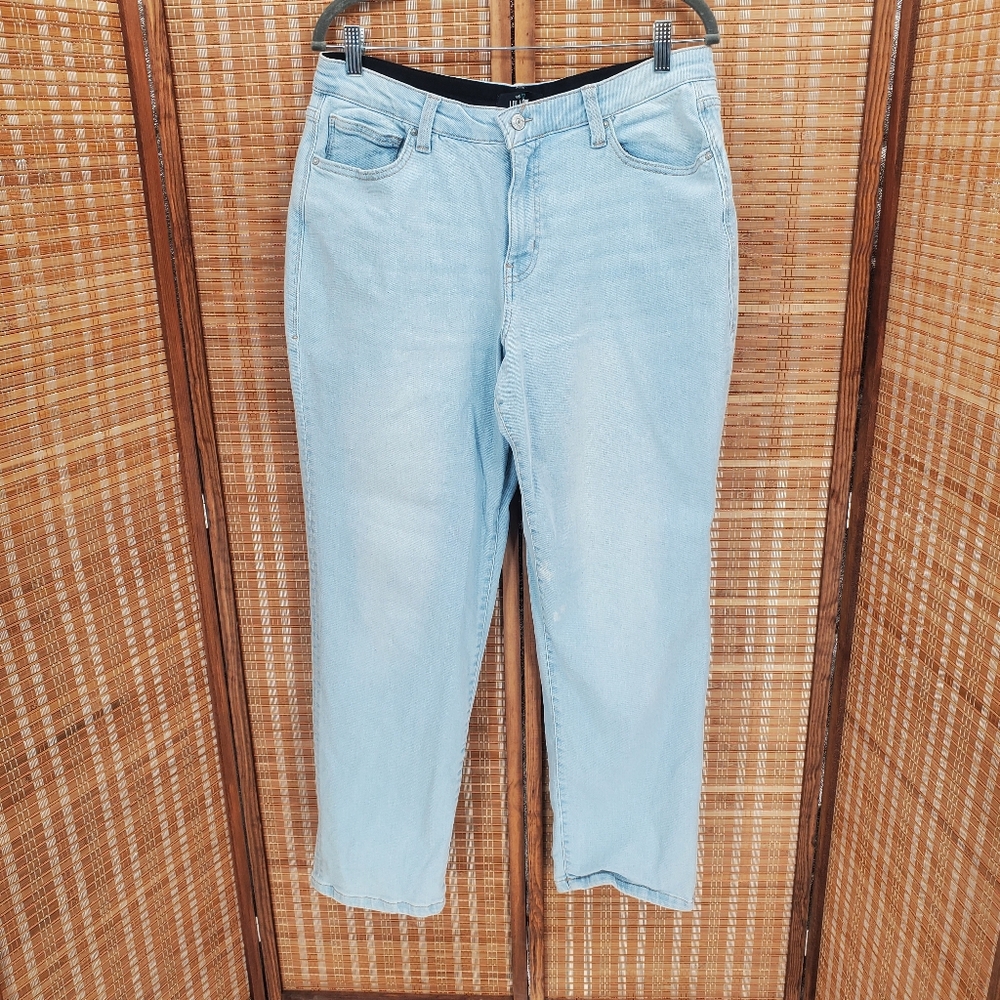 ◇ LuLaRoe Denim Magic Waistband Light Wash Straight Leg Jeans 30